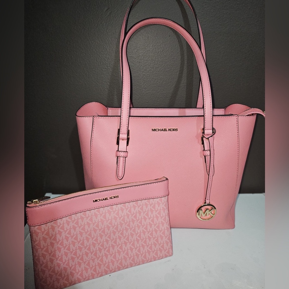 Michael Kors Pink Tote Bag
